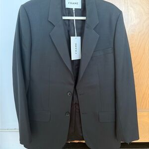 Frame Denim - Italian Wool Blazer with Notched Lapels - New with Tag